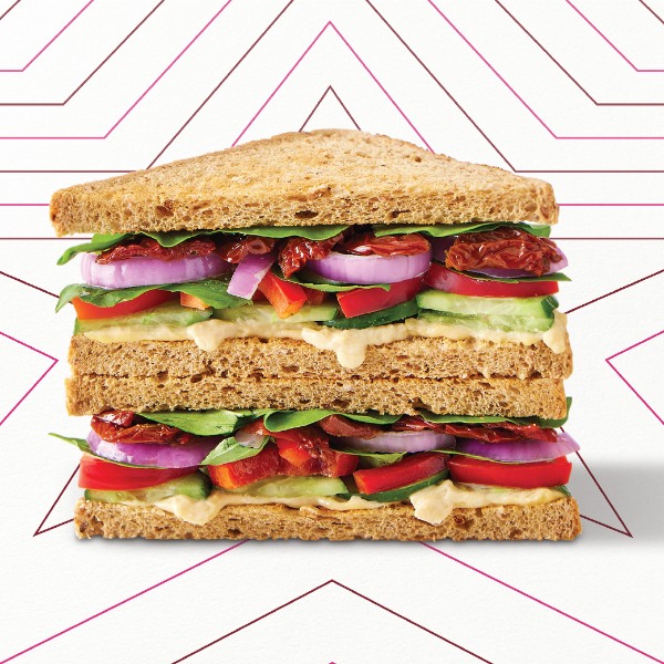 Spinach and Hummus Delight