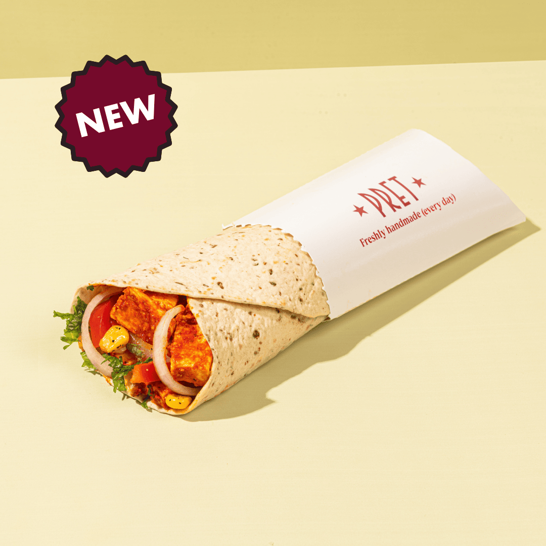 Fajita Cottage Cheese Wrap