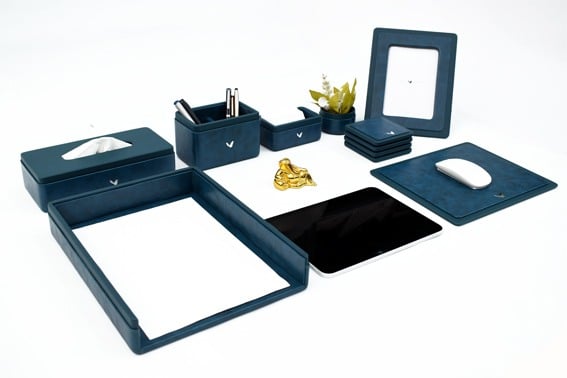 Desk Set | Light | SO8 | Moderno | Blue