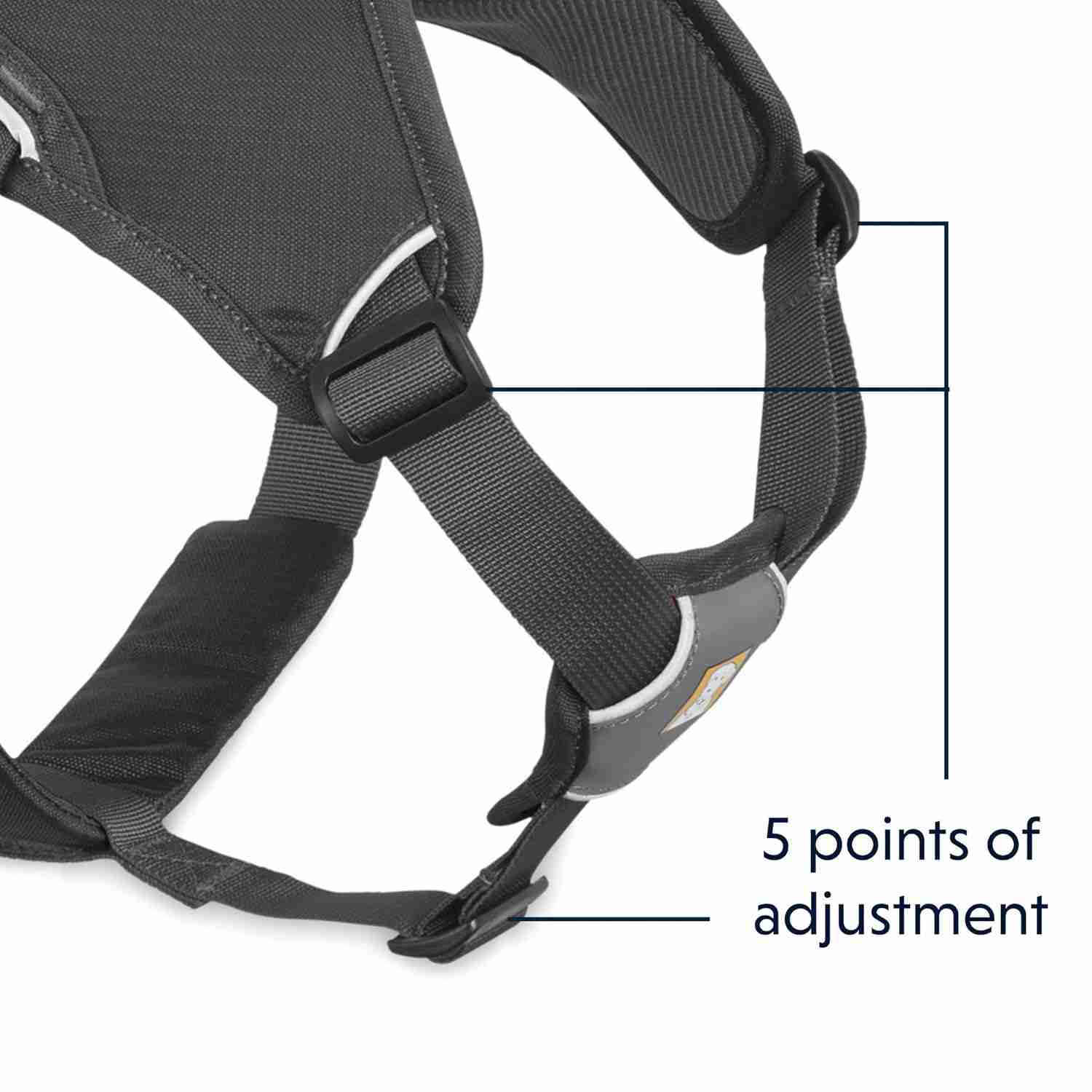 Ruffwear Webmaster Harness for Dogs (Twilight Grey)