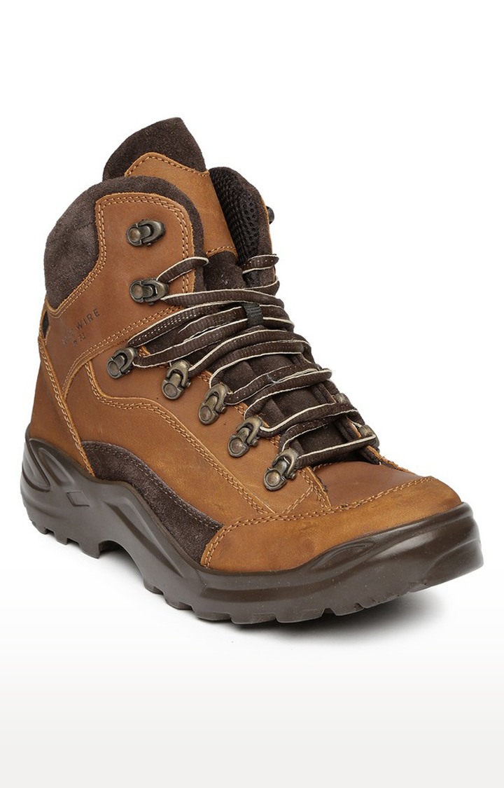 Franco Leone Tan Leather Men s Boot
