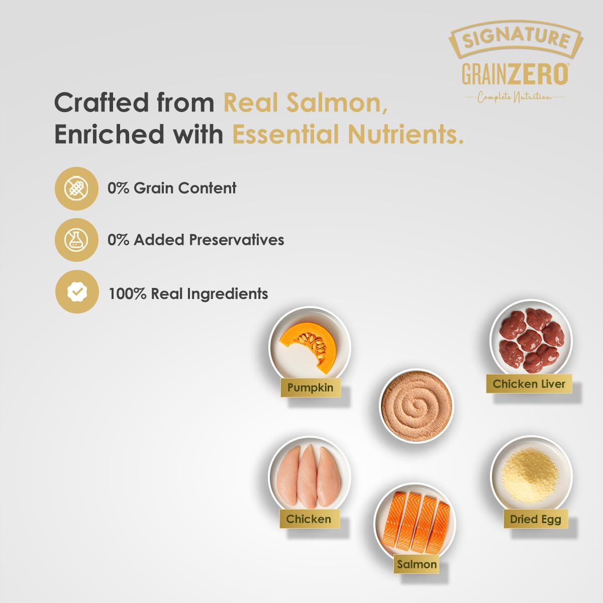 Signature Salmon Mousse Adult Cat Wet Food, 80g
