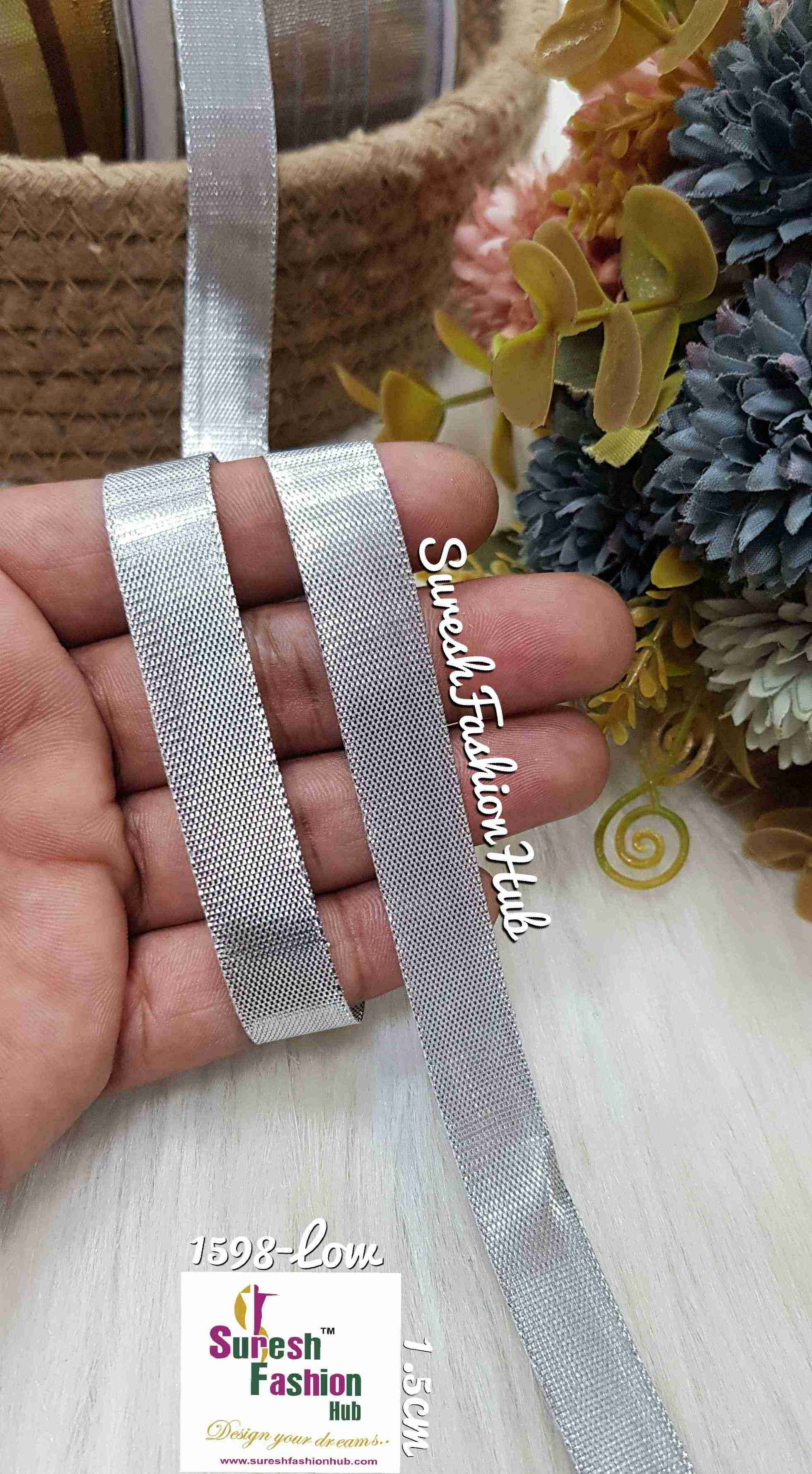 Low Silver Toned Chrome Designer