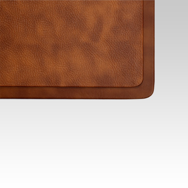 22x16 Inches Rigid Desk Blotter | Classic | Tan