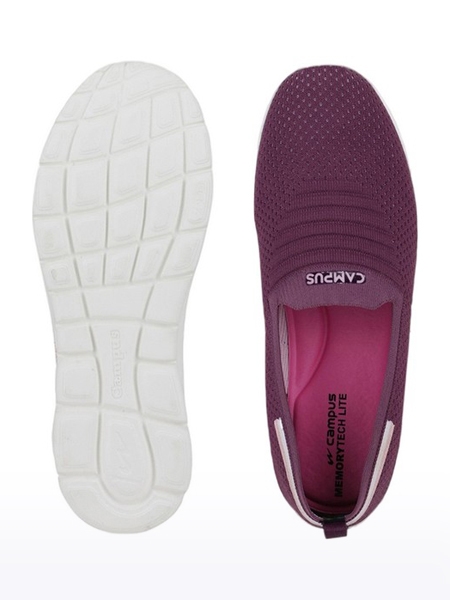 Campus Shoes | Women's Purple MELODY Casual Slip ons 3