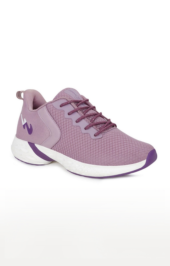 Campus Shoes | Women's Alice Purple Mesh Running Shoes 0