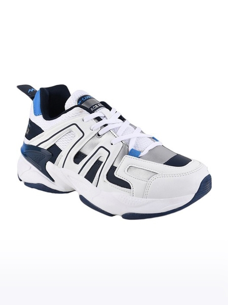 Campus Shoes | Men's White SPACE RIDER Running Shoes 0