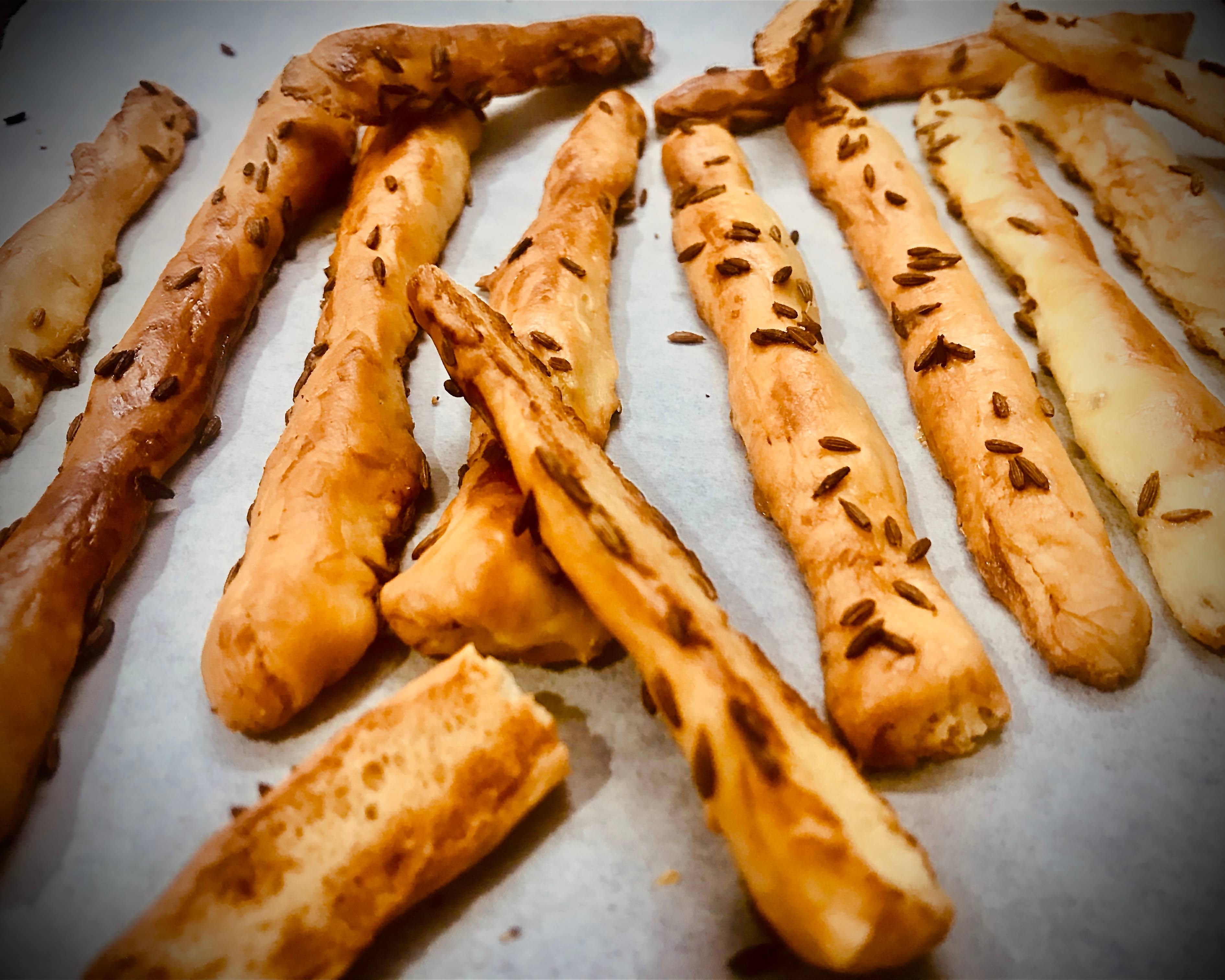 Cumin Breadsticks