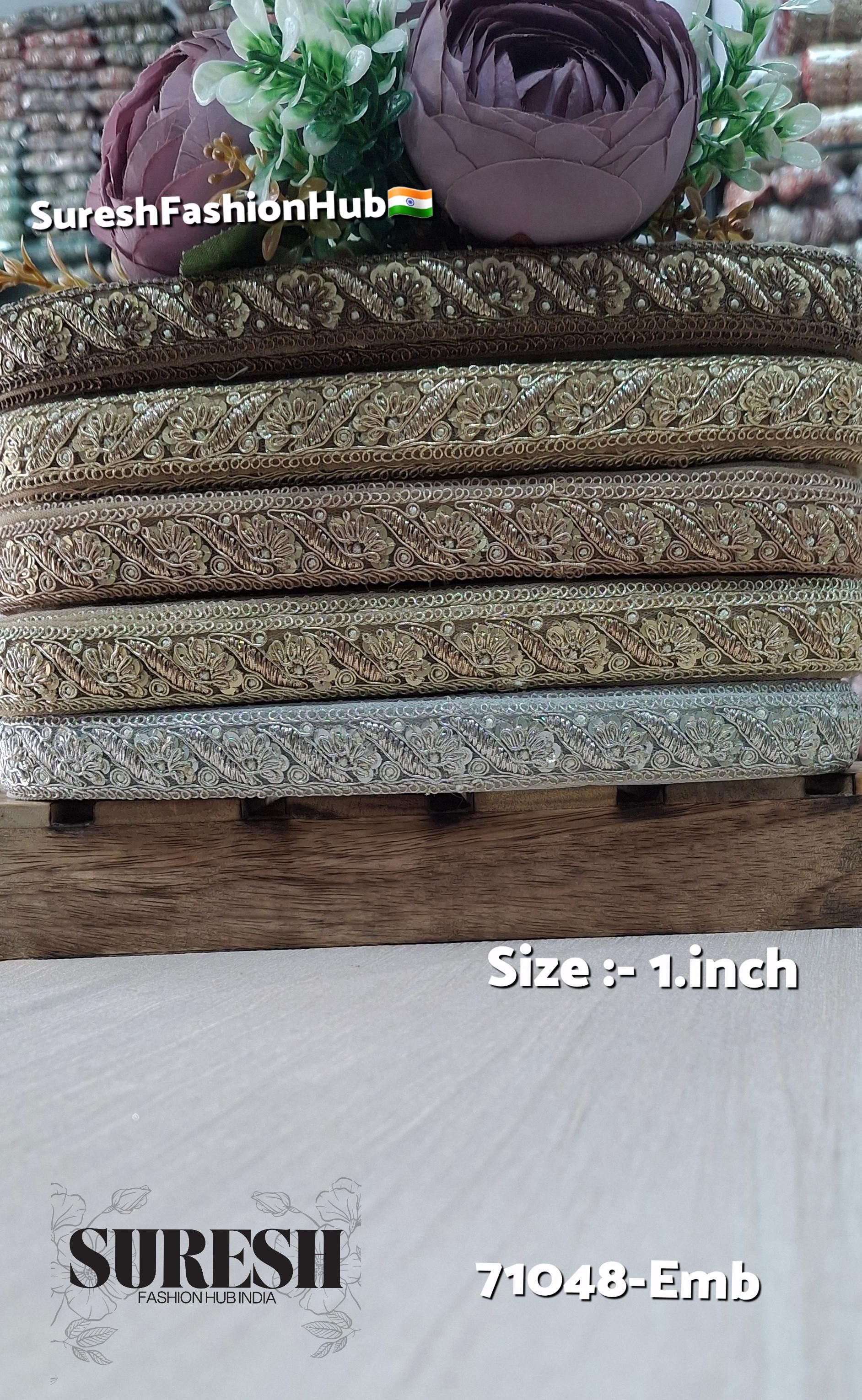 Water Silver Radiance Embroidery Lace