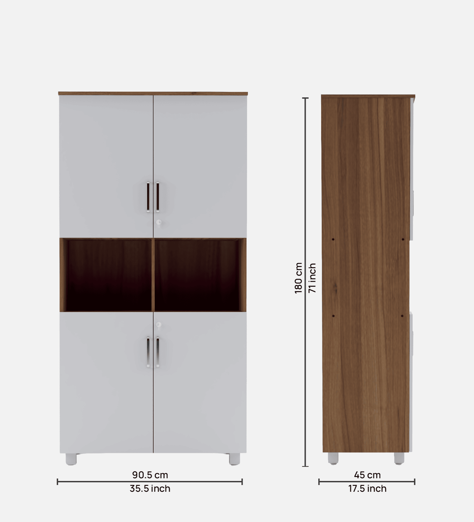 Ronald Band Cabinet - Leon Teak Finish