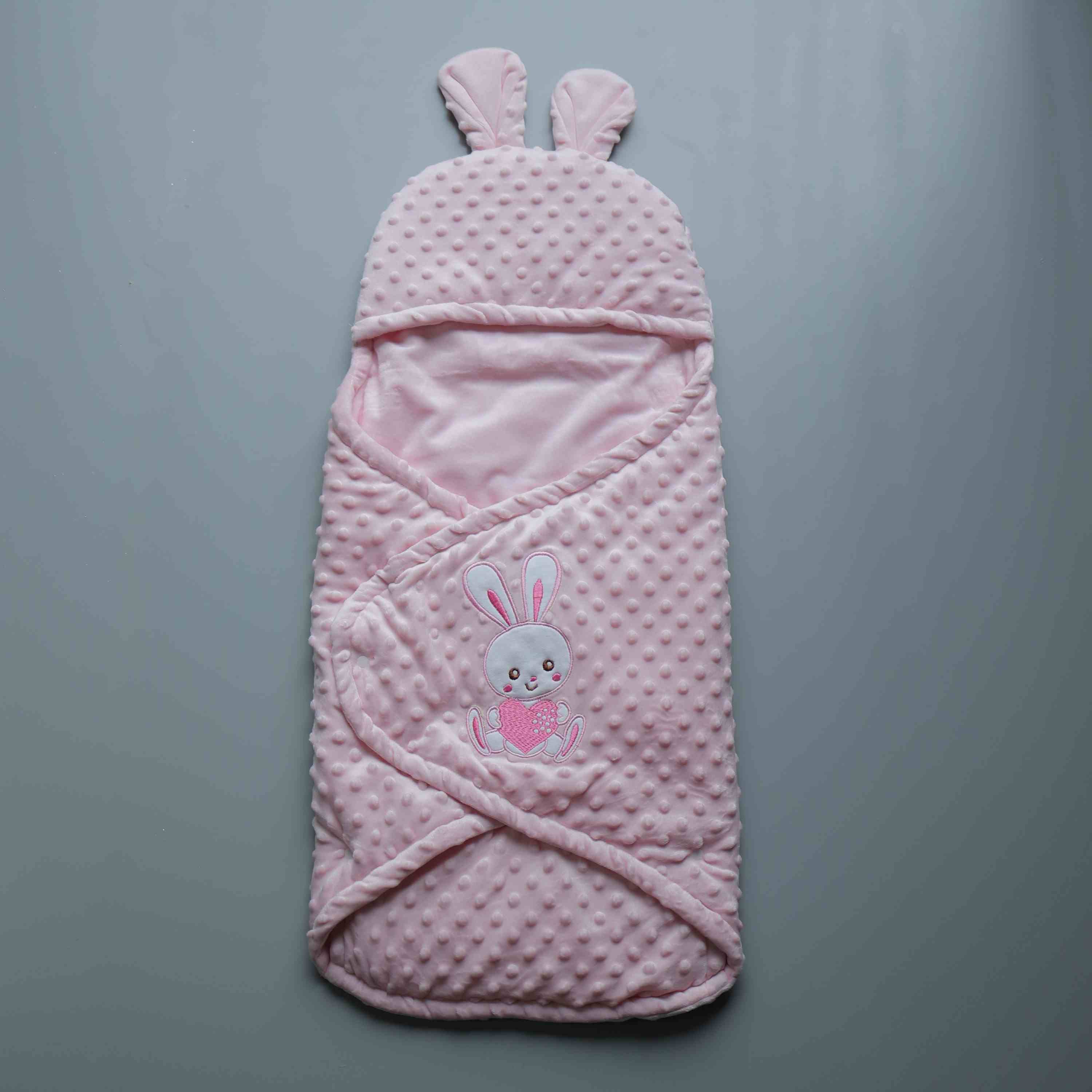 Blush Snowflake Swaddle