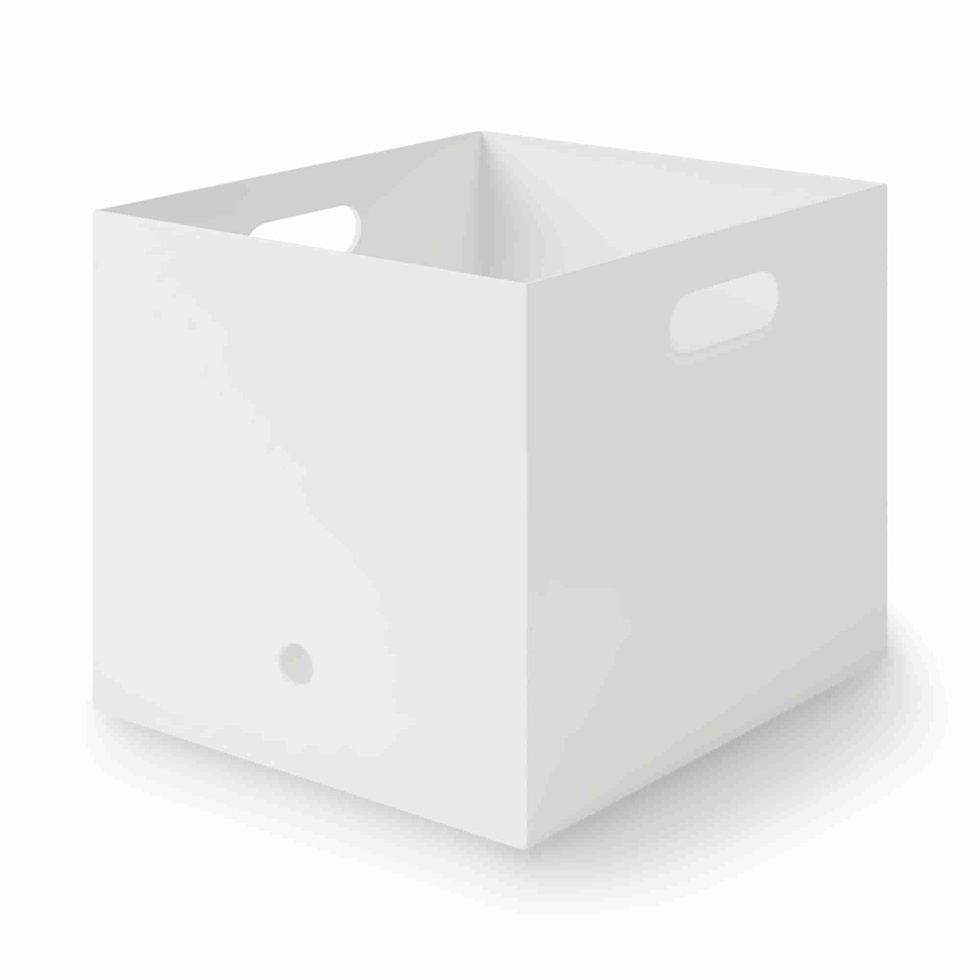 Polypropylene file box Standard A4 White grey