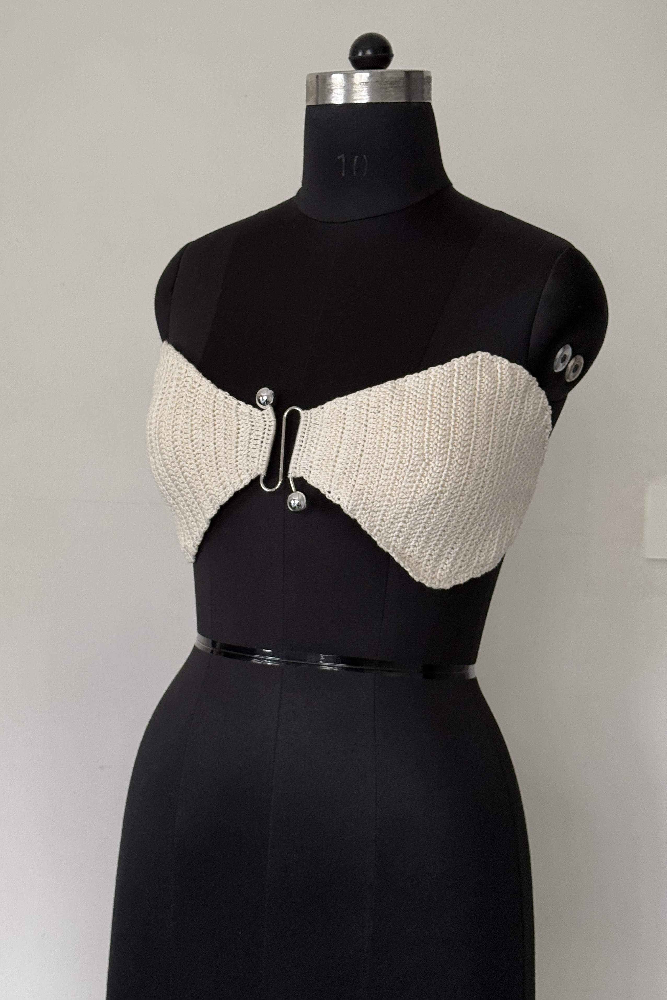 Coastal Breeze Crochet Bikini Top