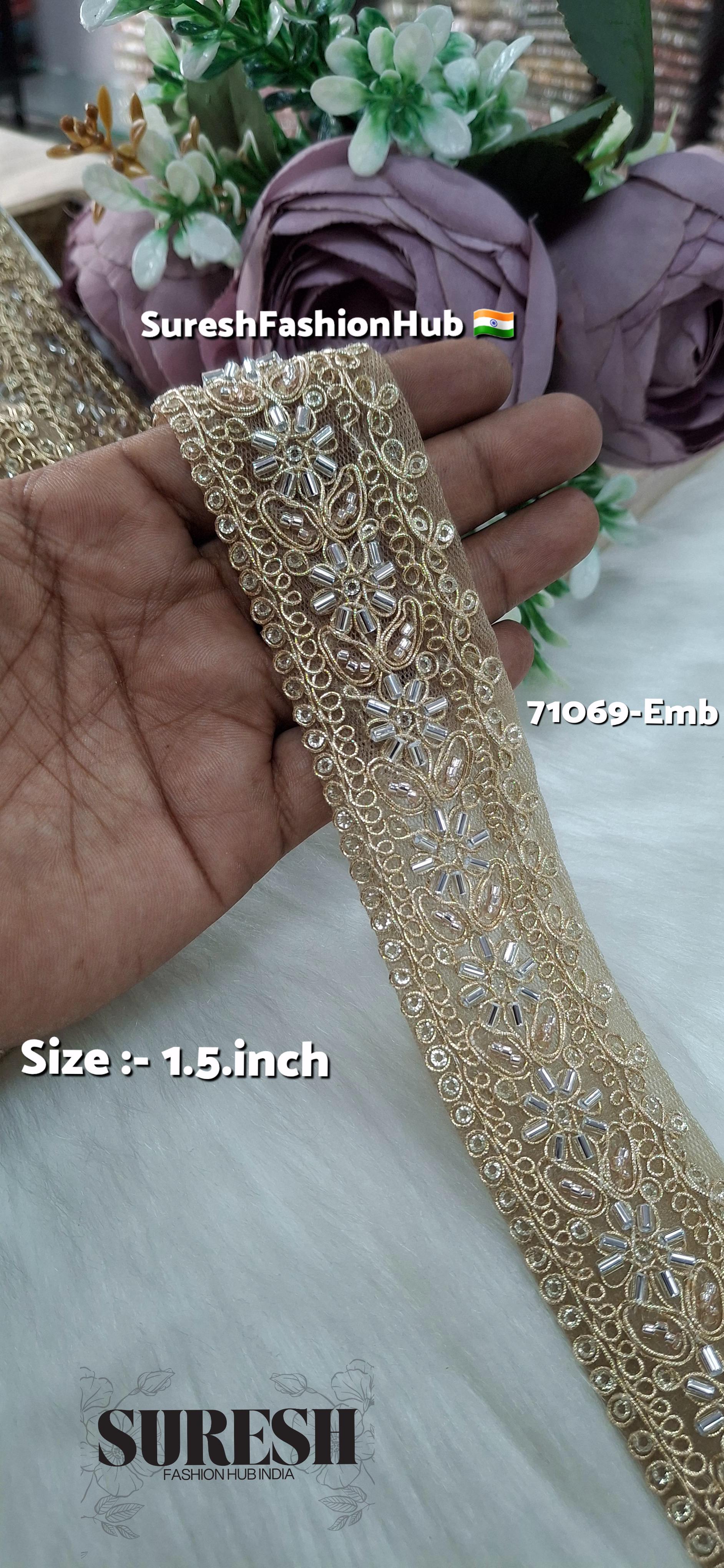 Lightlist Gold Luxe Floral Lace