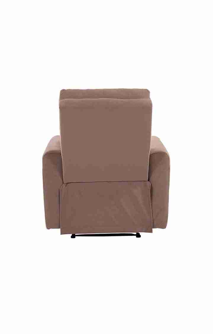 NEUDOT Eazy Boy Single Seater Fabric Recliner - Devine Brown