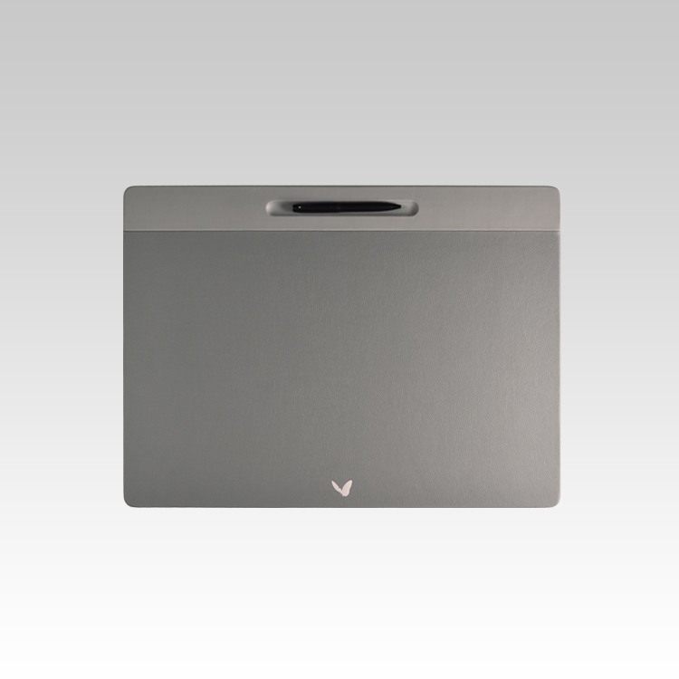 22x16 Inches Rigid Desk Blotter Pen Plus | Comely | Grey