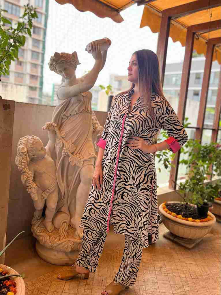 Animal Print long Co-ord