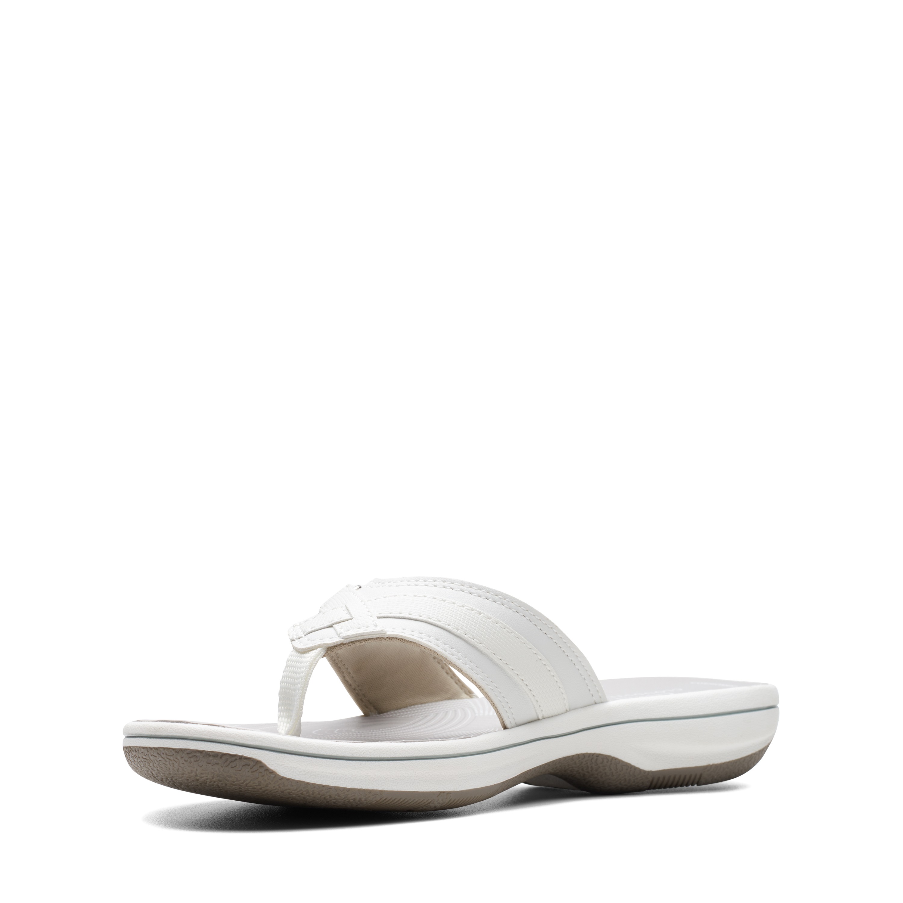 Brinkley Sea White Synthetic