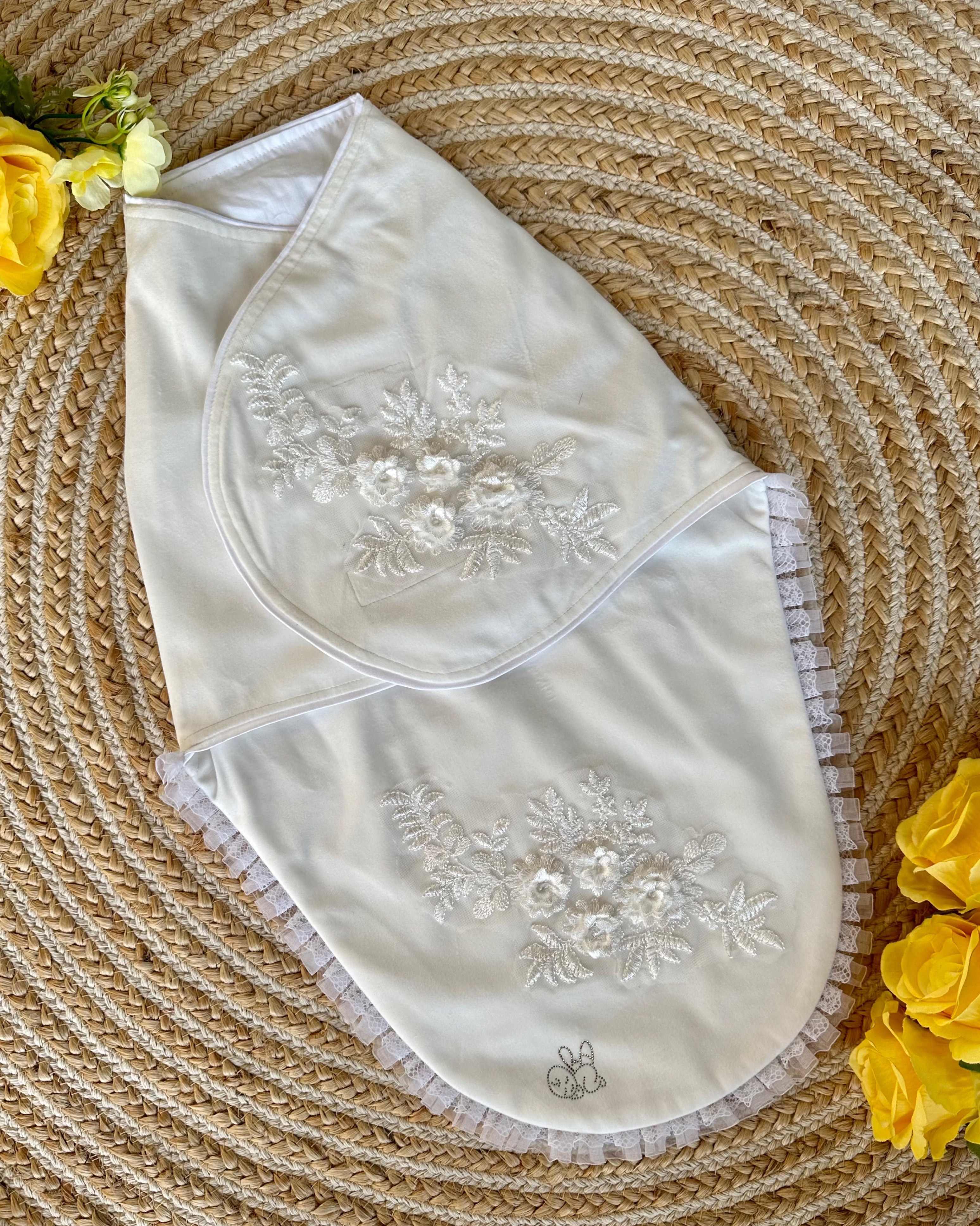 CLOUDY CANDYFLOSS SWADDLE SET