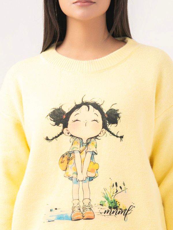 Albion Women Winter Yellow Sweaters