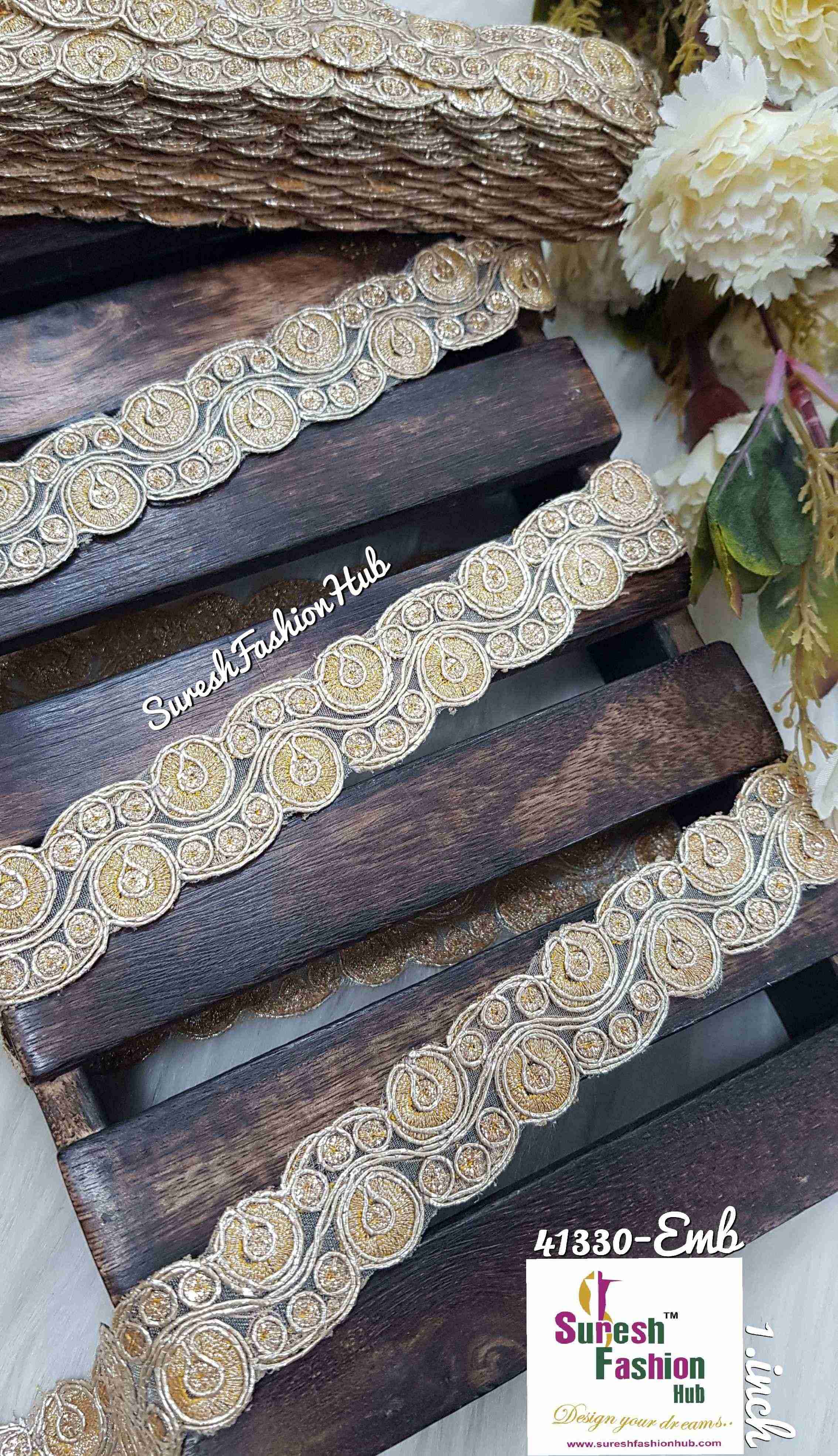 Midas Touch Gold  Zari Borders