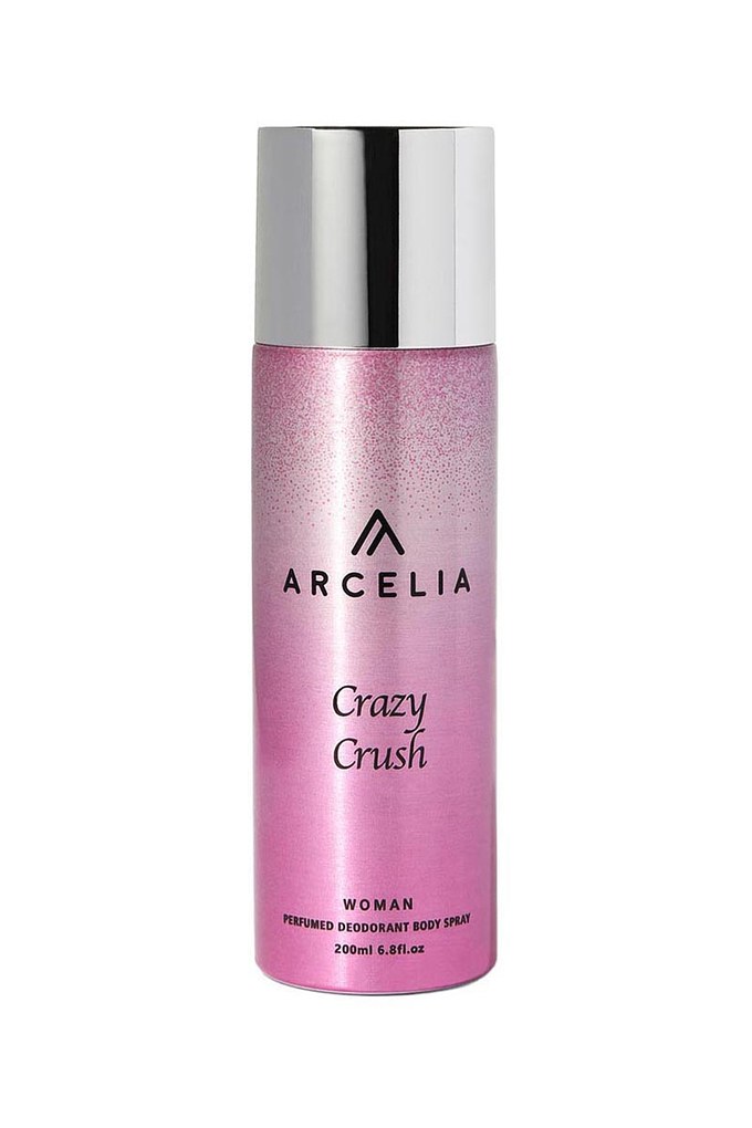 Crazy Crush Perfumed Deodorant for Women - 200 ml, 133 gm