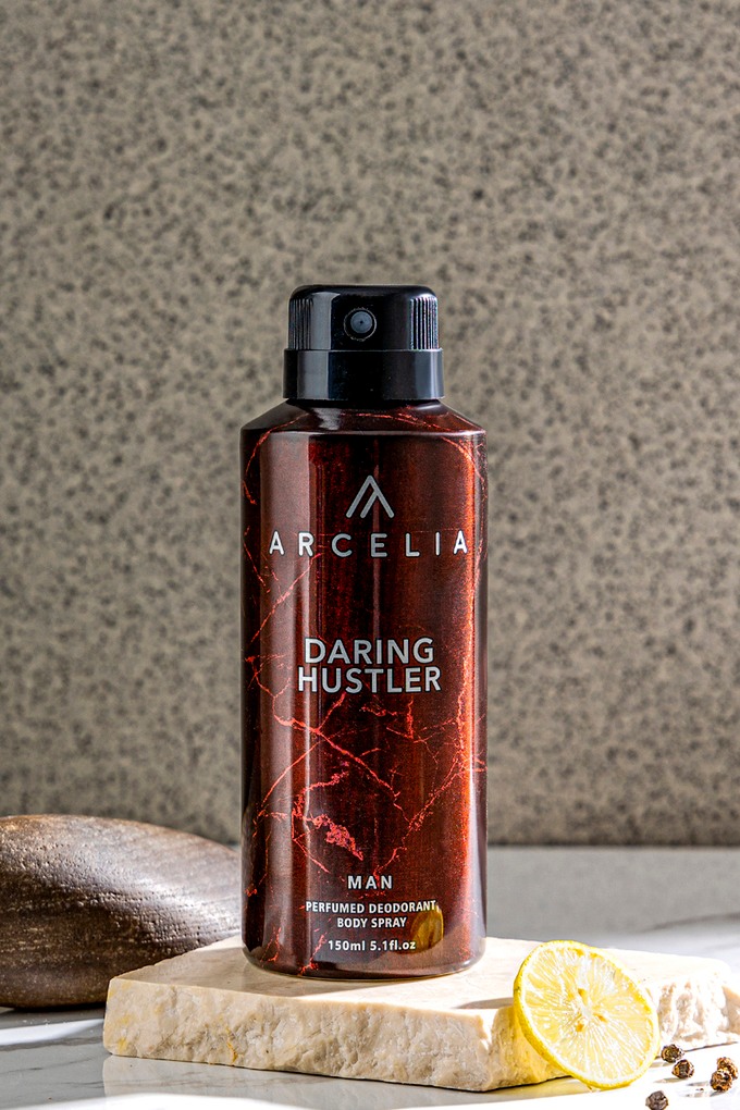 Daring Hustler Perfumed Deodorant for Men - 150 ml, 100 gm