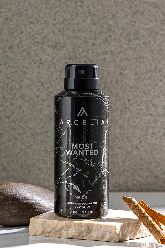 Most Wanted Perfumed Deodorant for Men - 150 ml, 100 gm