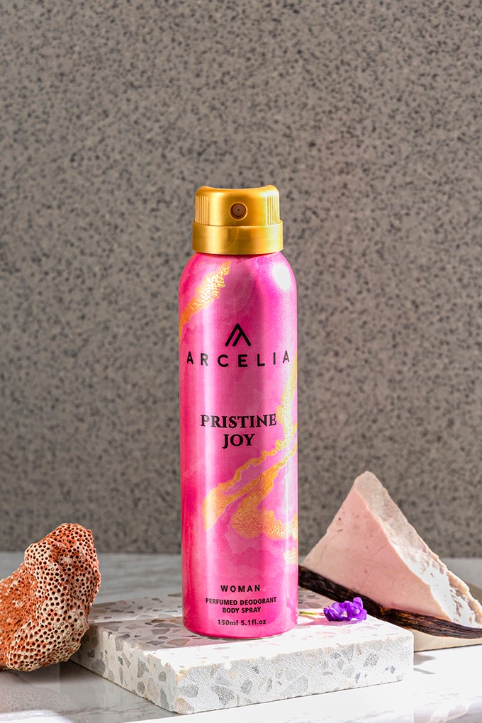 Pristine Joy Perfumed Deodorant for Women - 150 ml, 100 gm