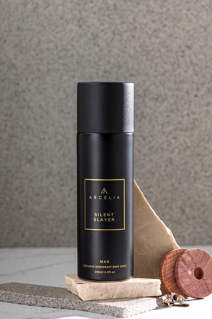 Silent Slayer Perfumed Deodorant for Men - 200 ml, 133 gm