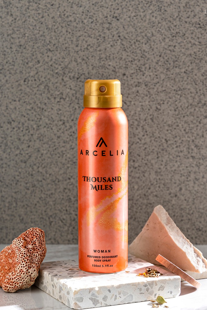 Thousand Miles Perfumed Deodorant for Women - 150 ml, 100 gm