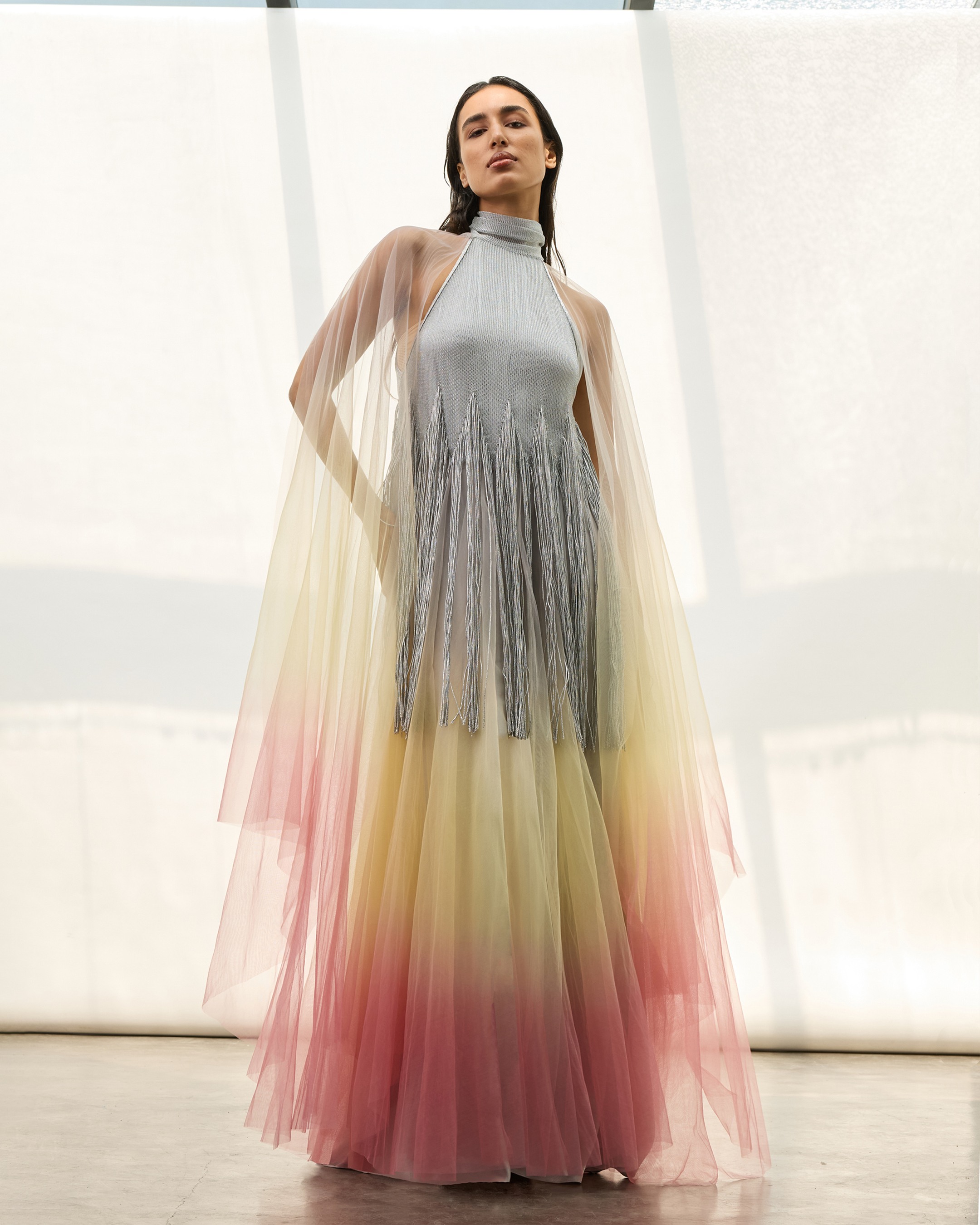 The Twilight Halter Fringed Dress