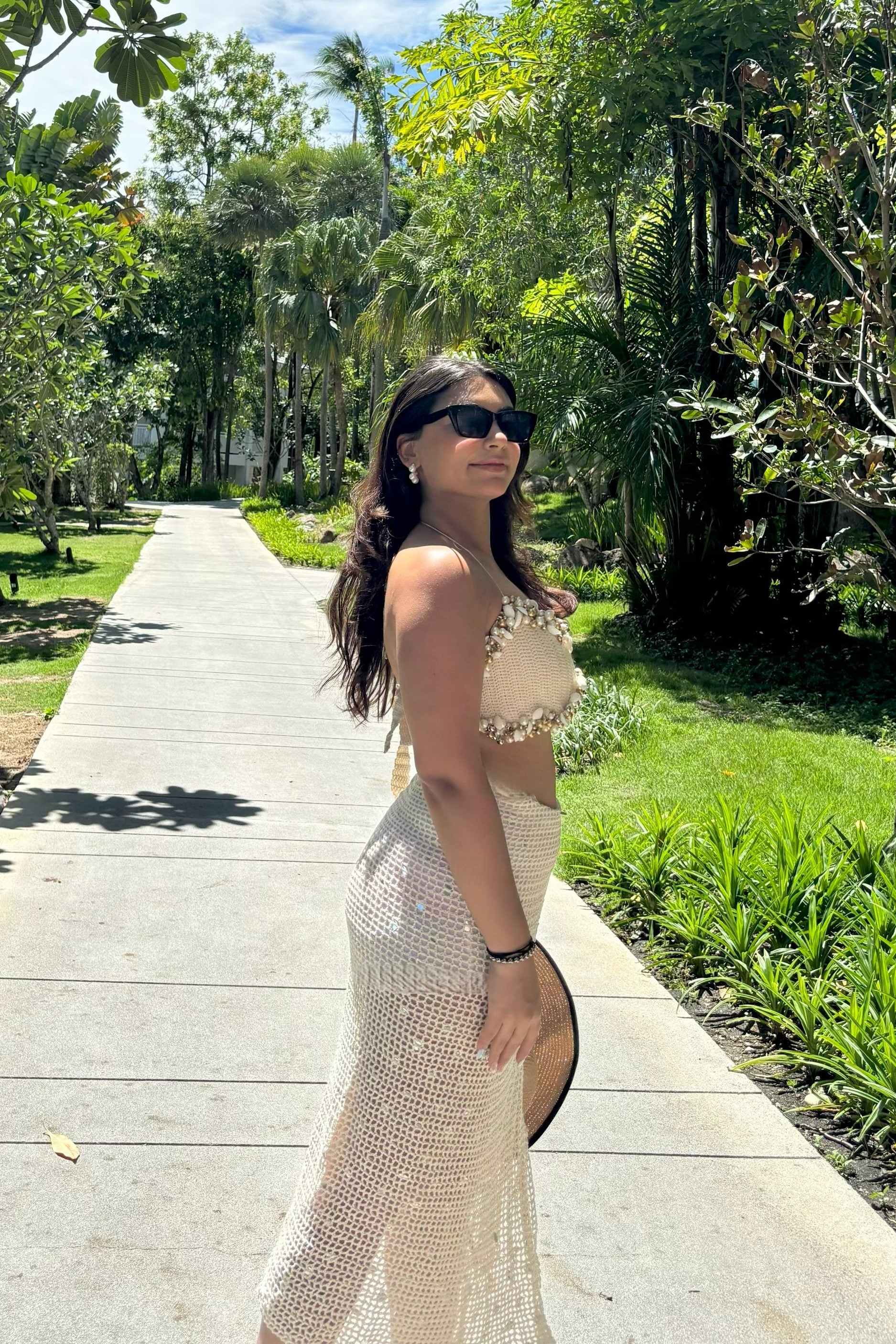 Starry Coast Sequin Skirt