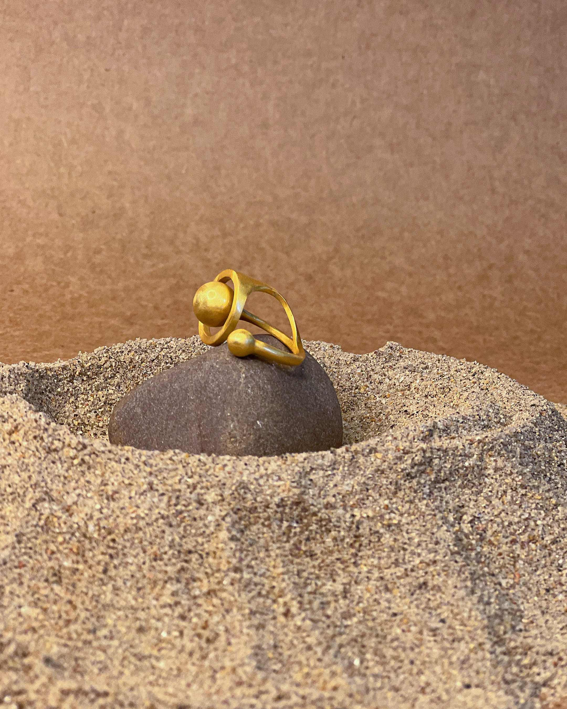 Halo And Ball Ring