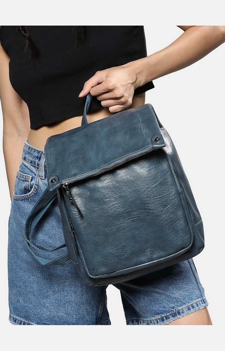 Women's Blue Backpack