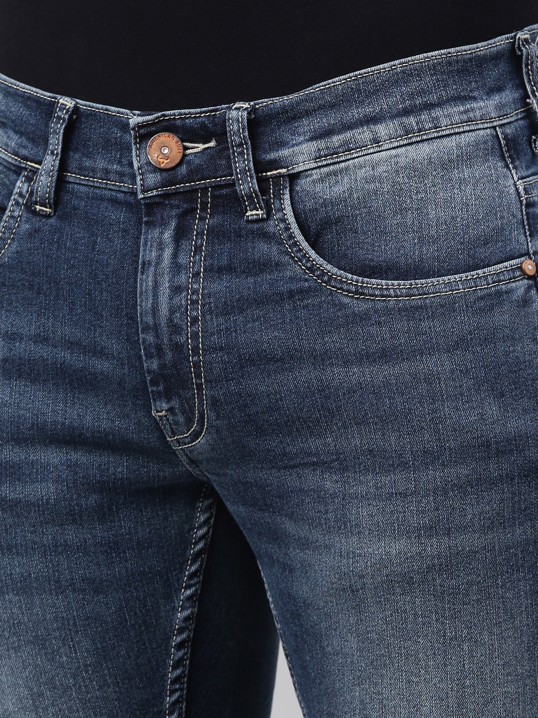 American Bull | American Bull Mens Denim Jeans With 5 Pockets 3