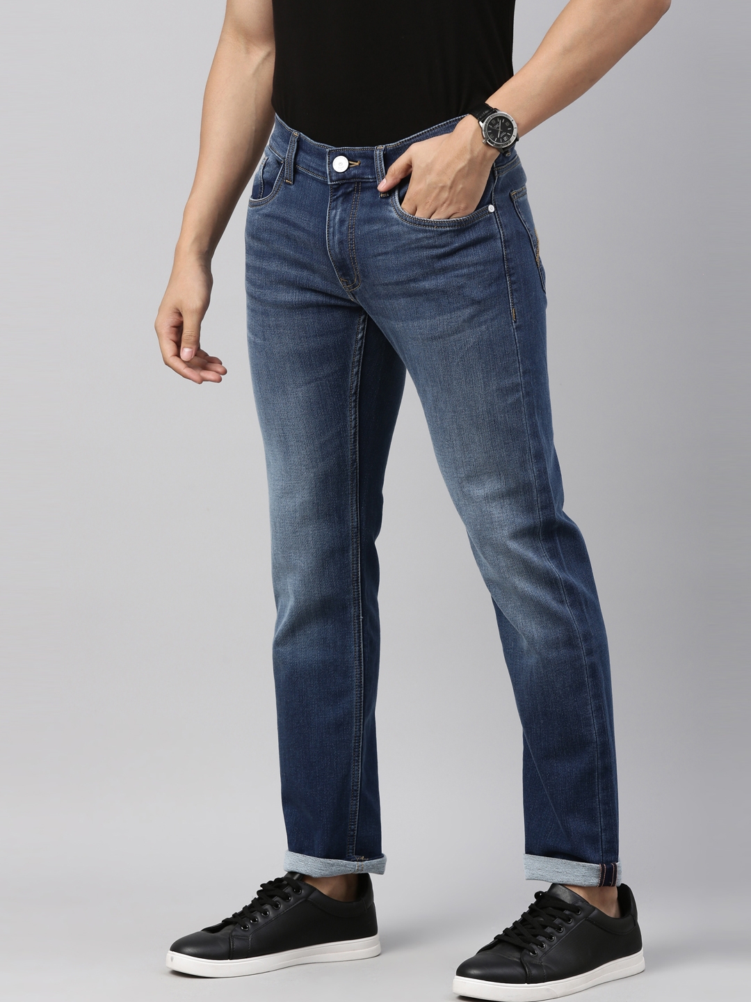American Bull | American Bull Mens Denim Jeans With 5 Pockets 2