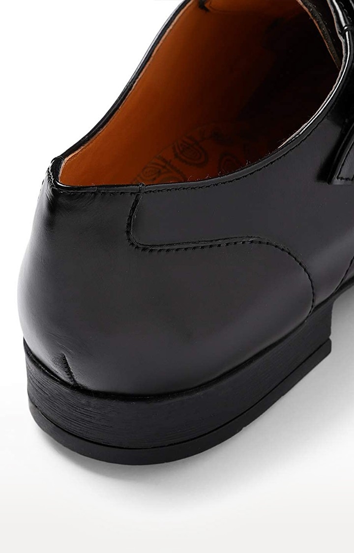 DEL MONDO | Del Mondo Genuine Leather Grey & Blue Colour Casual Lace Up Shoe For Mens 4