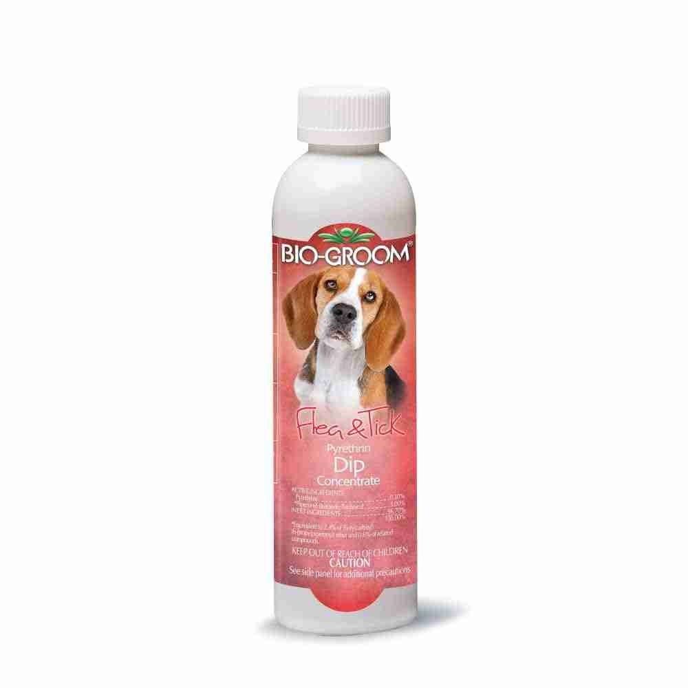 Bio-Groom Flea & Tick Pyrethrin Concentrate Dip for Dogs (236 ml)