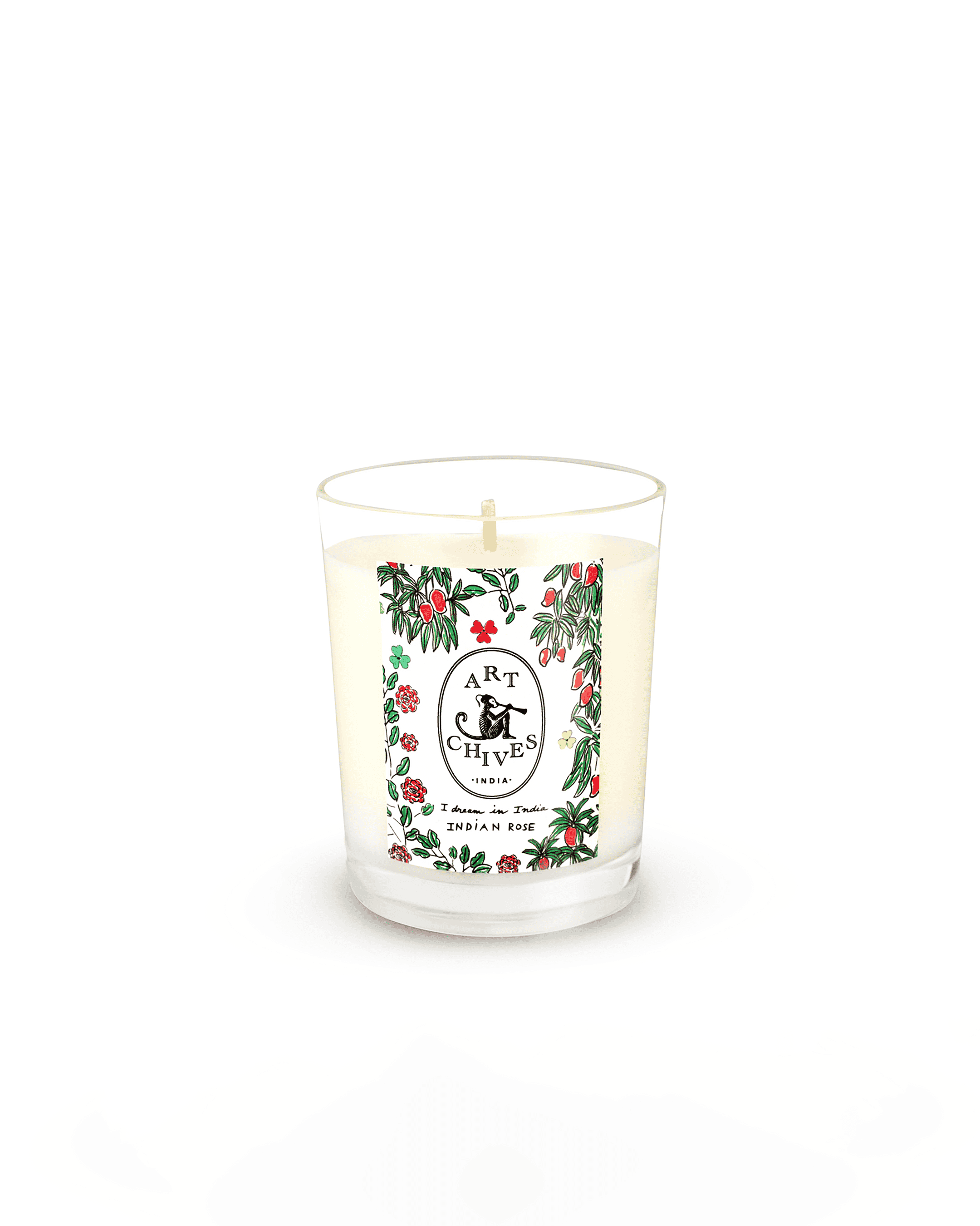 Indian Rose - Fragranced Soy Candle