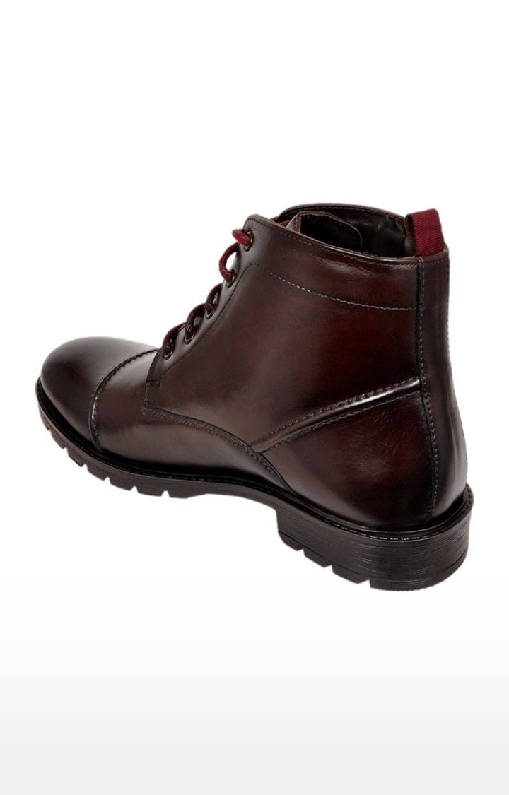 Allen Cooper | Men's Brown Leather Boots 2