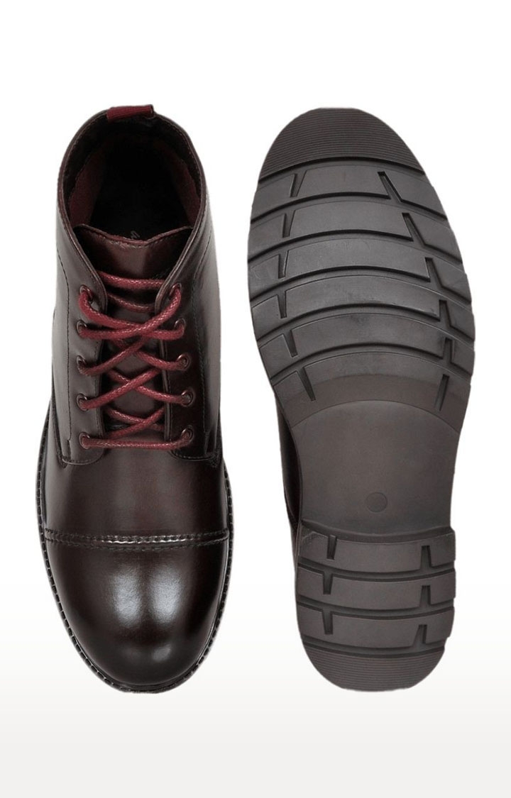 Allen Cooper | Men's Brown Leather Boots 3