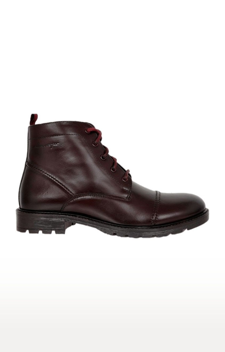 Allen Cooper | Men's Brown Leather Boots 1