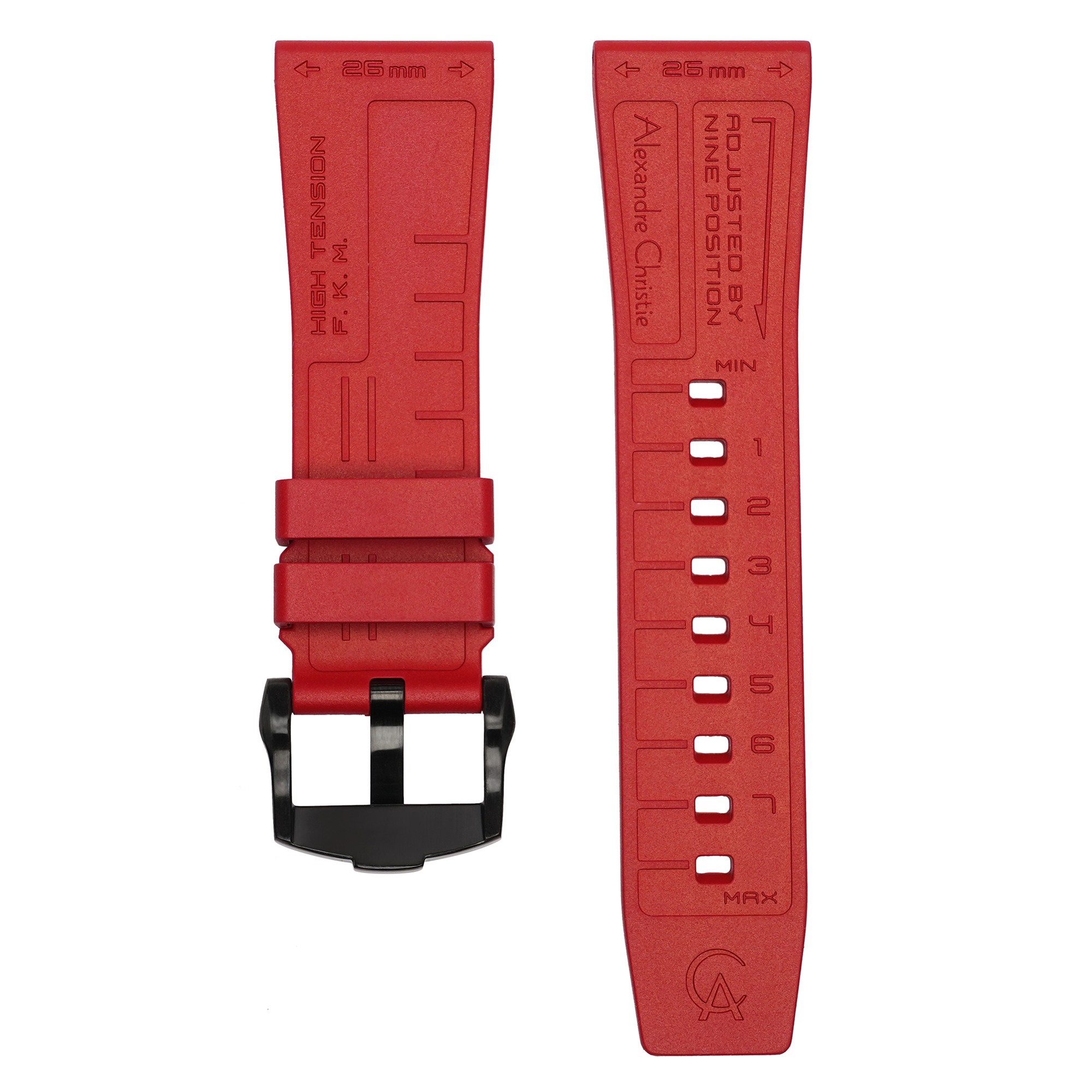 ACR26IPRE Rubber Strap 26mm