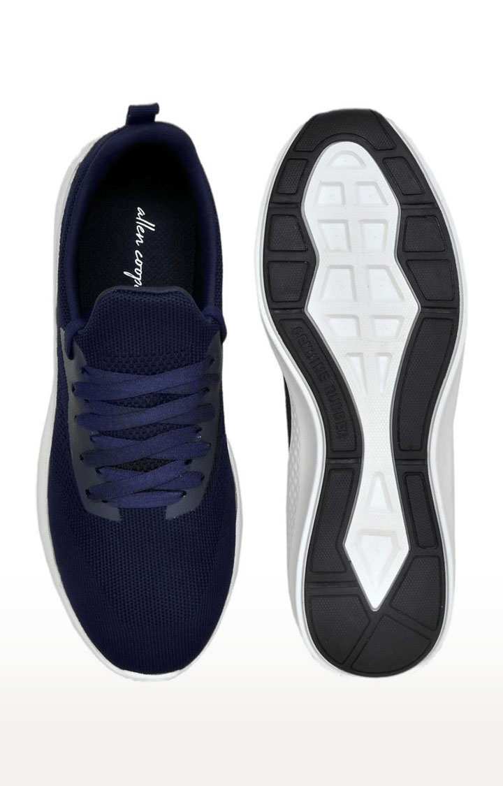 Men's Blue Mesh Running Shoes