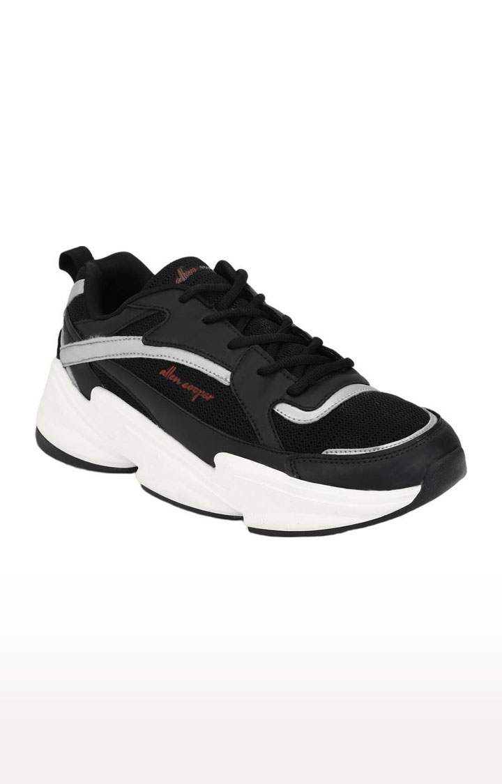 Men's Black Mesh Running Shoes