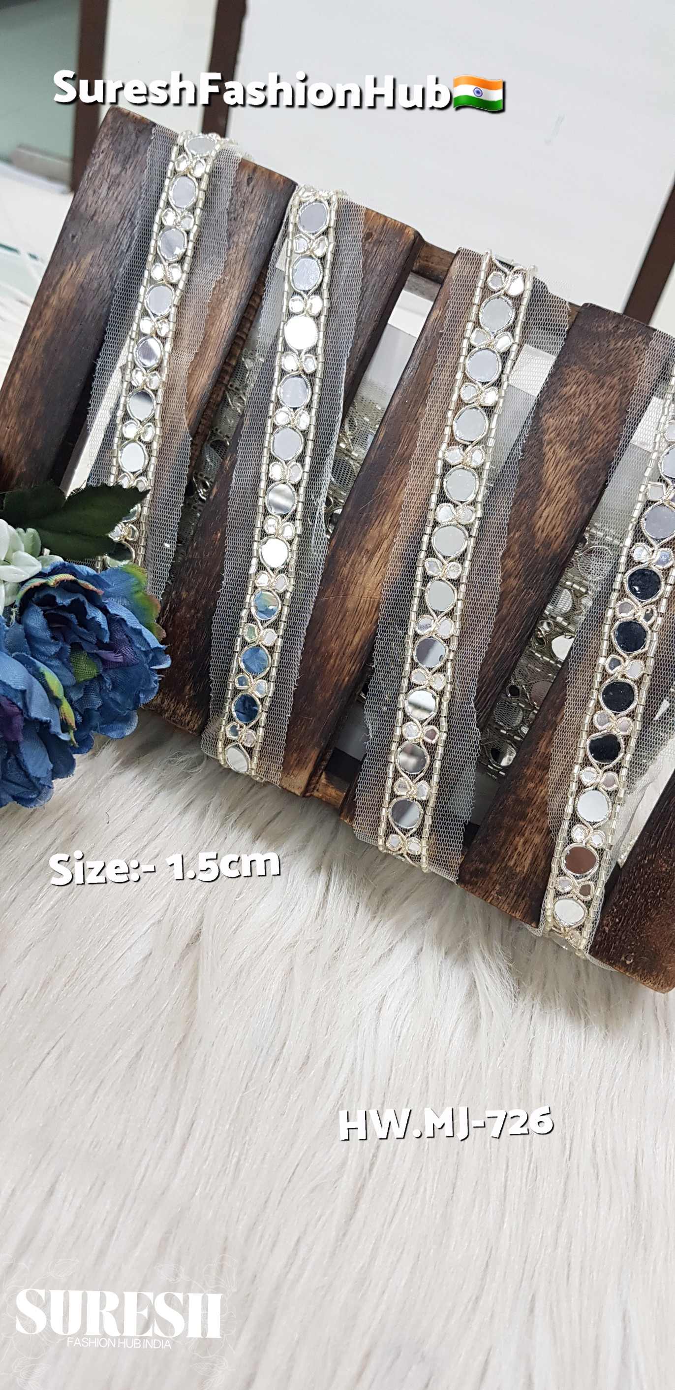 Water Mirror Glint Handcrafted Border Lace