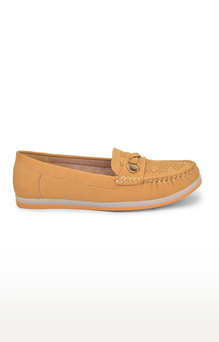 SALARIO | Yellow Slip On Loafers 1