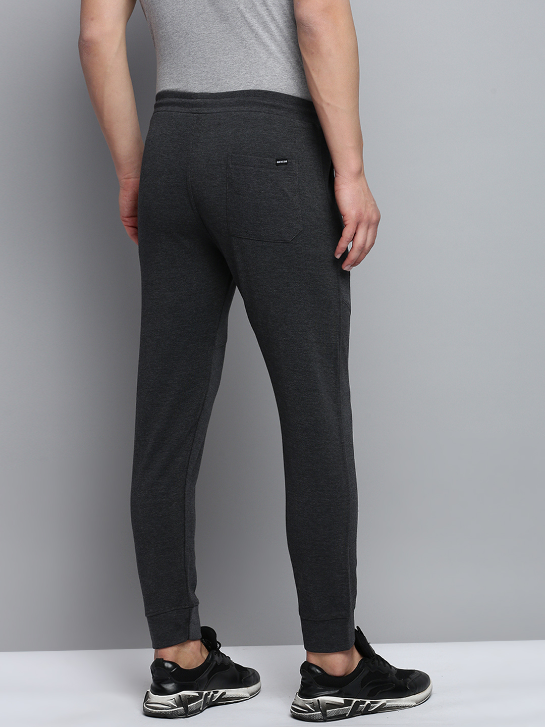 SHOWOFF Men's Solid Grey Regular Fit Jogger