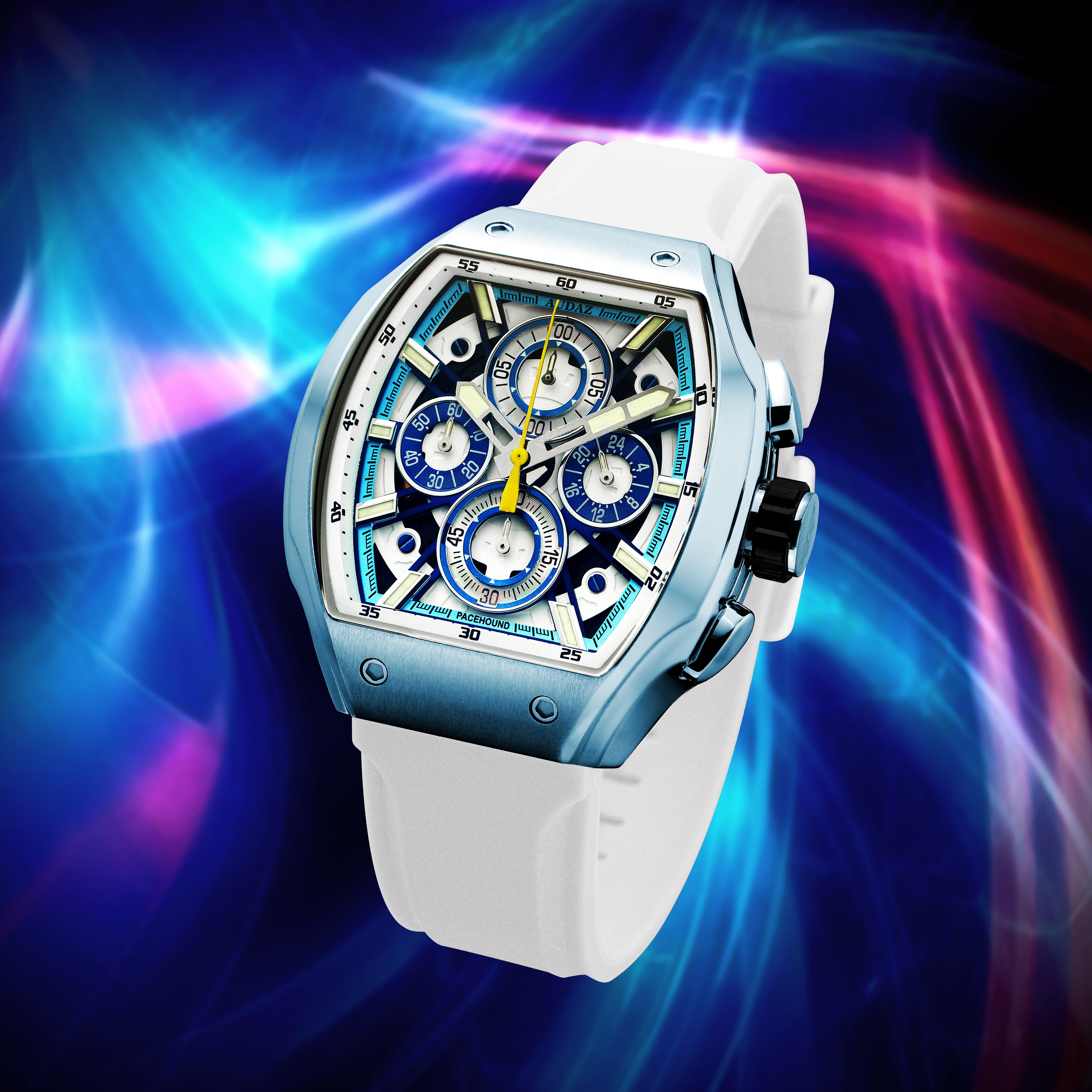 4060-04 PACEHOUND CHRONO Men's Quartz Watch 42mm